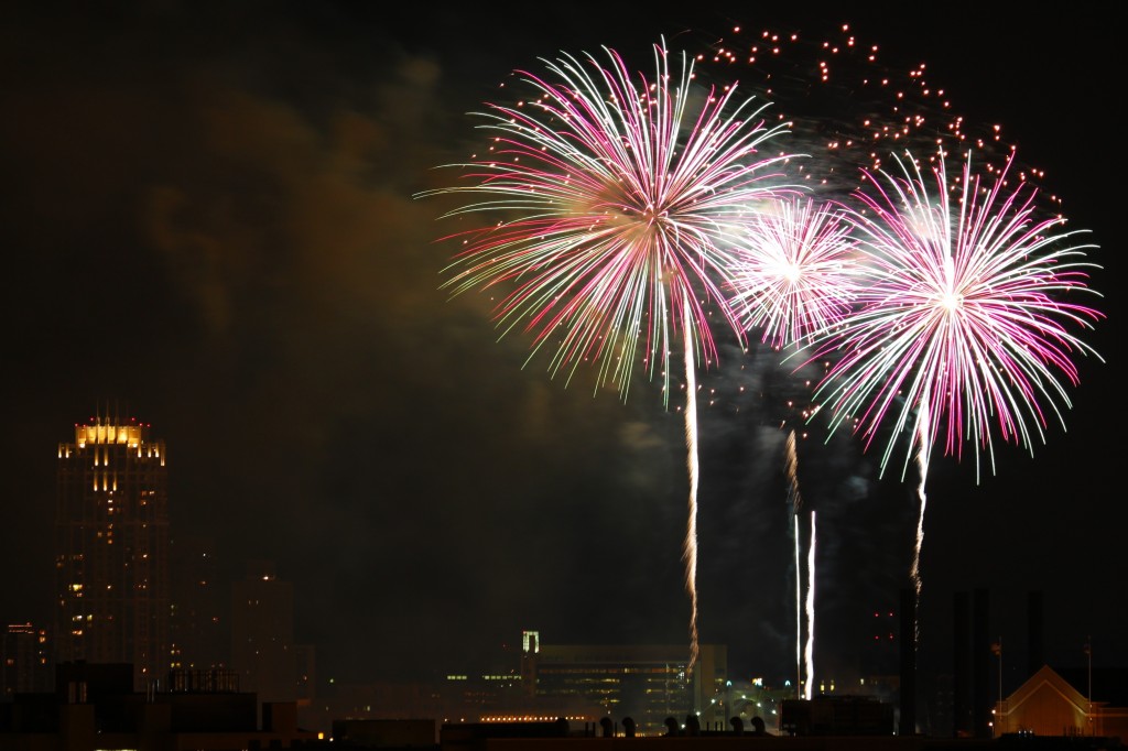 Downtown Minneapolis Fireworks